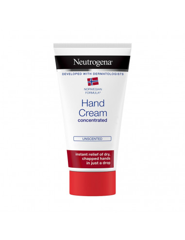 Crema de maini hidratanta pentru piele uscata, fara parfum, 50 ml, Neutrogena - CREME-DE-MAINI - NEUTROGENA