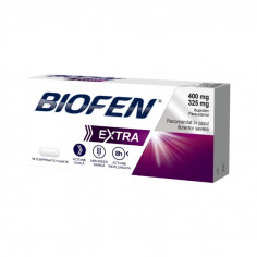 Biofen Extra 400mg/325mg, 10 comprimate filmate, Biofarm